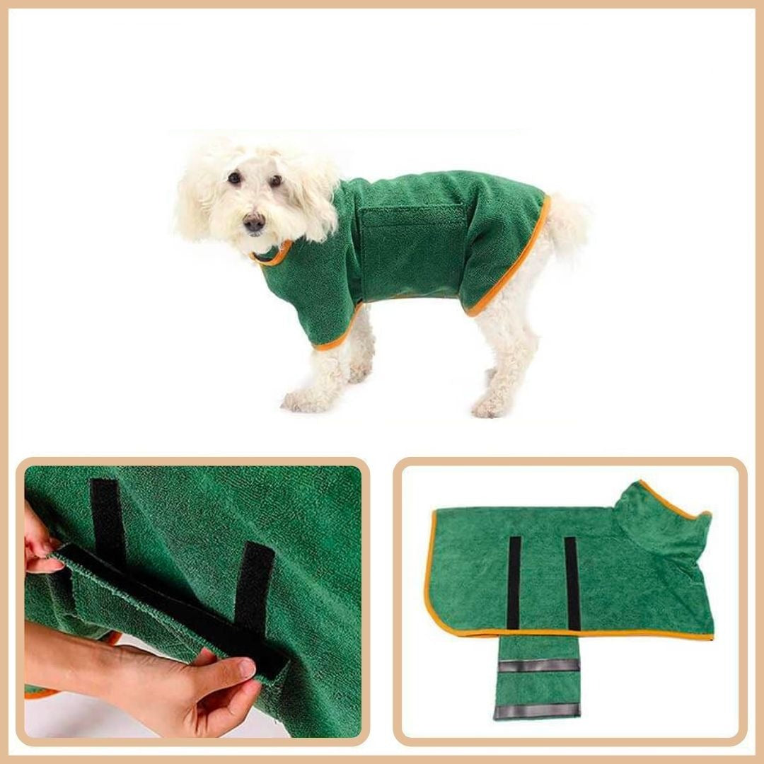 Plush Puppy Bath Robe - Befez