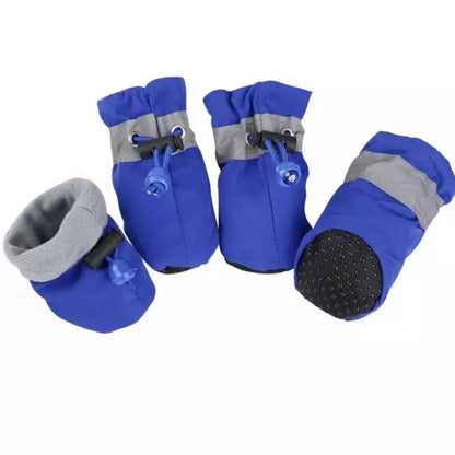 Warm Waterproof Dog Shoe Boots