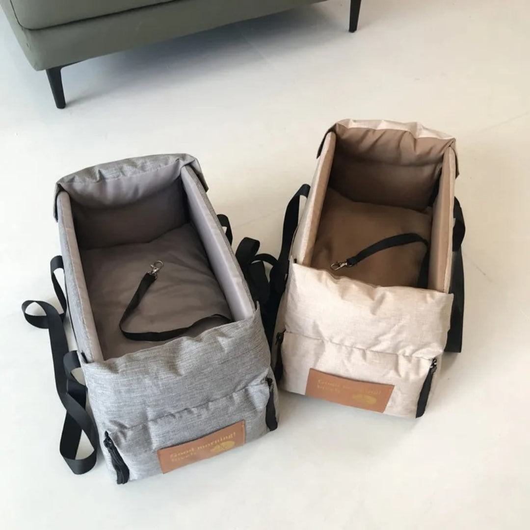 Pet Car Travel Carrier - Protective Dog Car Bag