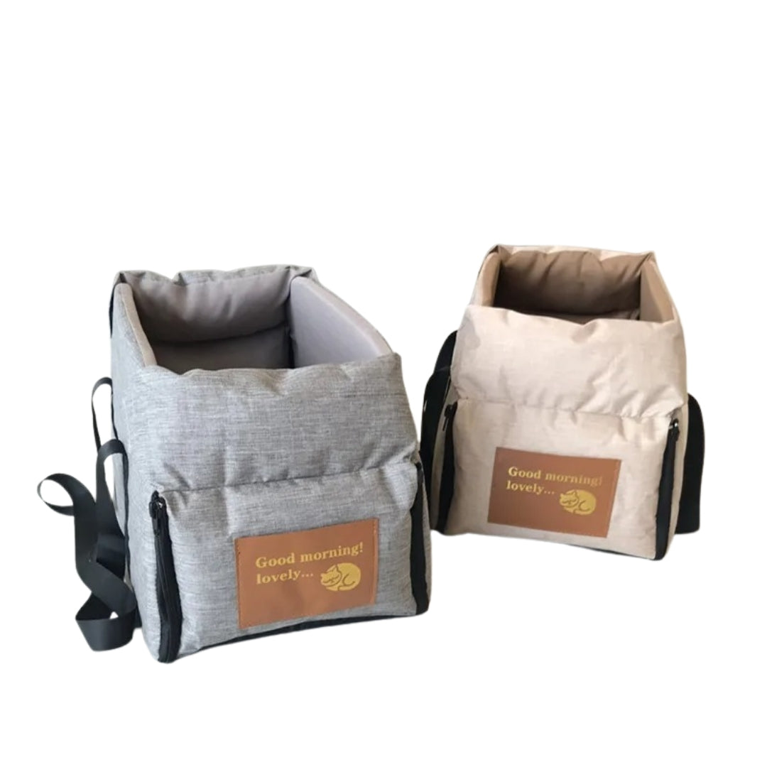 Pet Car Travel Carrier - Protective Dog Car Bag
