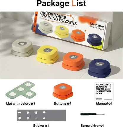 Pet Training Sound Button Kit
