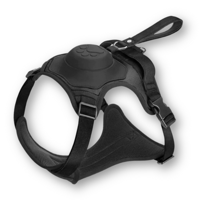 Retractable Dog Leash and Harness Set