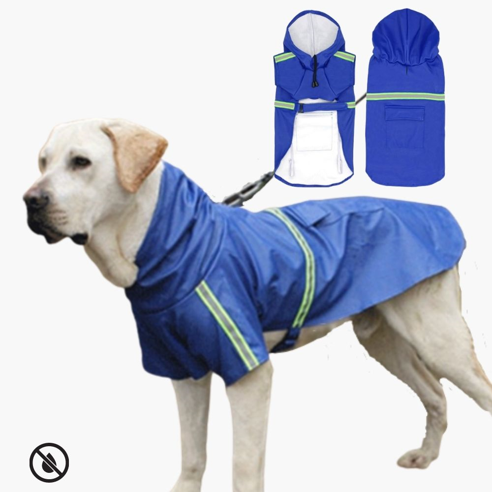 Waterproof Dog Jacket - Pet Rain Coat