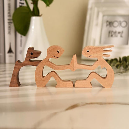 Unique Dog Statue - Loving Pet Figurine