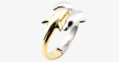 Sweet Dolphin Charm Bracelet