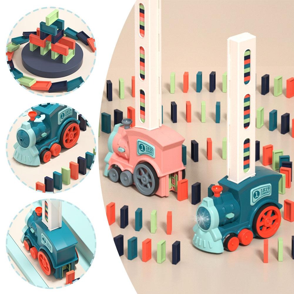 Fun Easy Automatic Domino Game Set