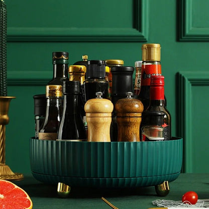 Stylish Rotating Tray Organizer