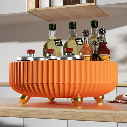 Stylish Rotating Tray Organizer