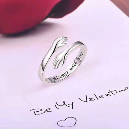 Simple Couple Ring - Adjustable Size Love Band - Befez