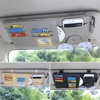 Space Saving Visor Organizer with Modern Design