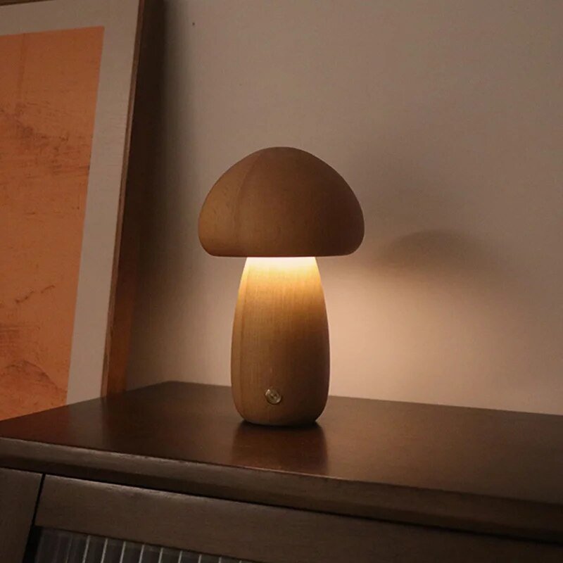 Cozy Rustic Table Lamp