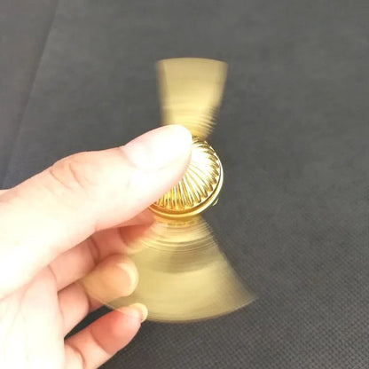 Relaxing Gold Fidget Spinner Toy