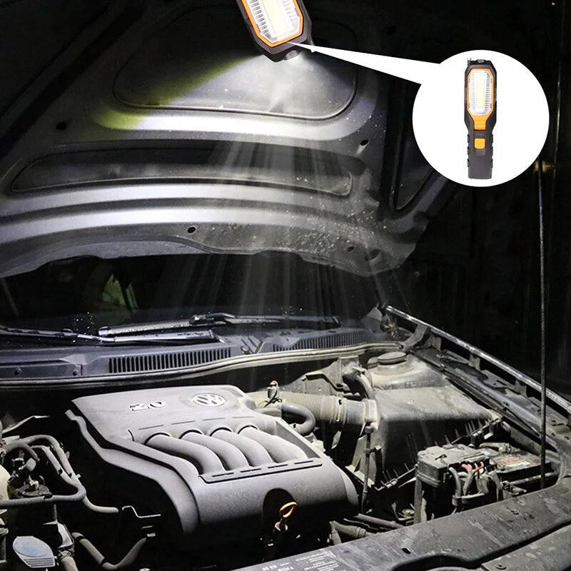 Portable LED Torch Flashlight - Compact Powerful Light