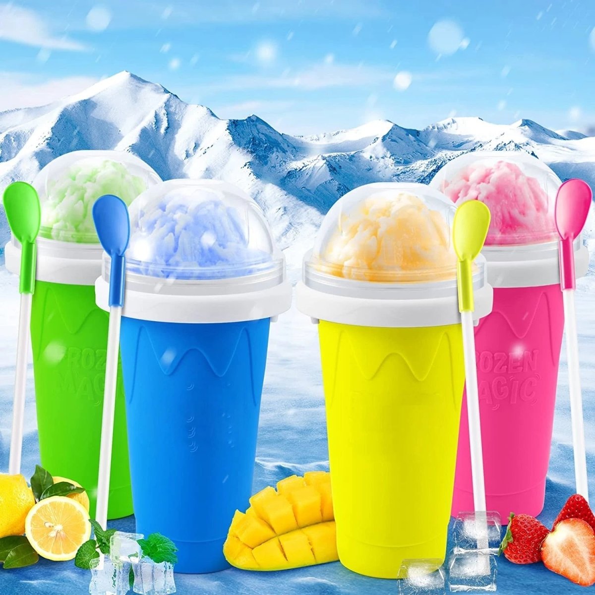 Fast Slush Maker Cup - Instant Cold Drinks