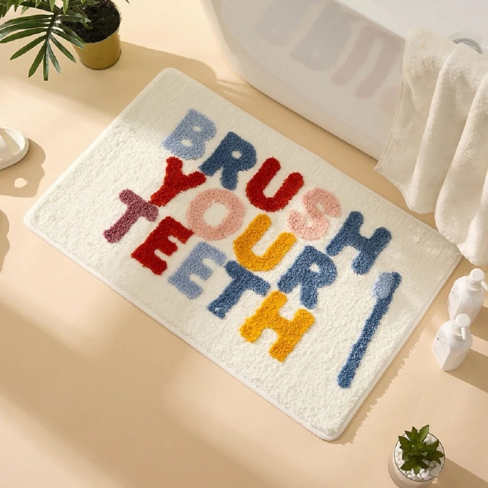 Smart Bathroom Mat with Cleaning Alerts