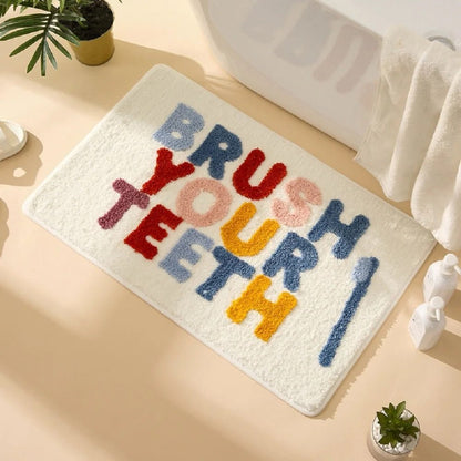 Smart Bathroom Mat with Cleaning Alerts