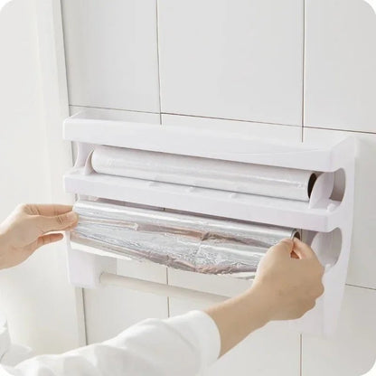 Compact Dispenser for Wrap and Paper Towels