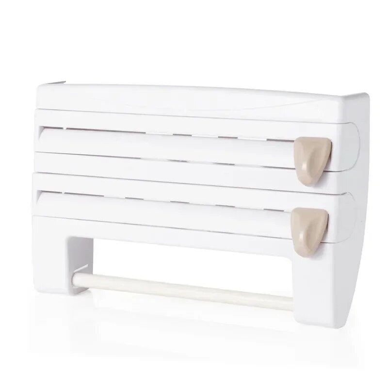 Compact Dispenser for Wrap and Paper Towels