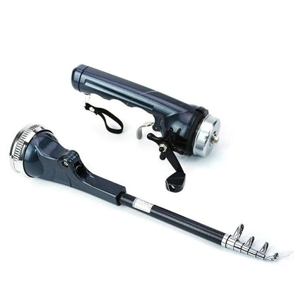 Compact Portable Fishing Rod Set