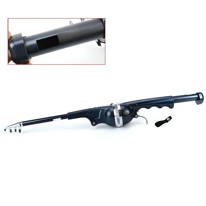 Compact Portable Fishing Rod Set