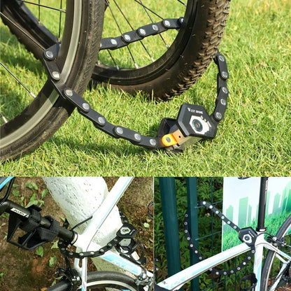 Easy Bike Lock with Secure Foldable Design