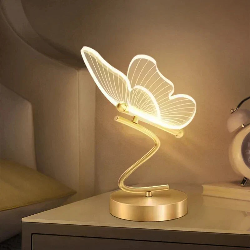 Beautiful LED Desk Lamp with Floral Pattern - Befez
