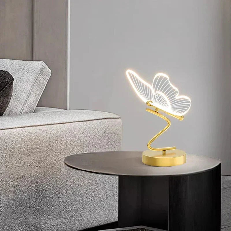 Beautiful LED Desk Lamp with Floral Pattern
