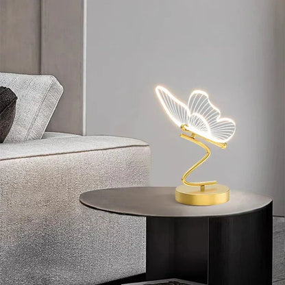 Beautiful LED Desk Lamp with Floral Pattern