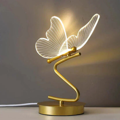 Beautiful LED Desk Lamp with Floral Pattern
