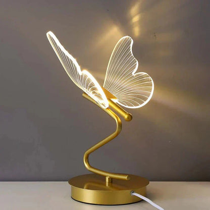 Beautiful LED Desk Lamp with Floral Pattern