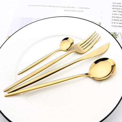 High Quality Metal Cutlery Dinner Set