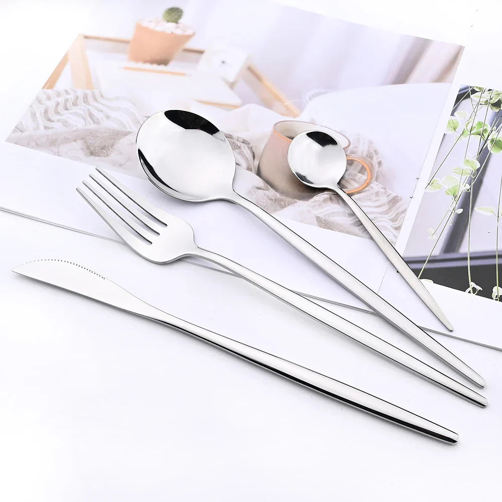 High Quality Metal Cutlery Dinner Set
