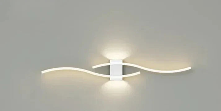 Slim LED Wall Lamp with Soft Warm Lighting