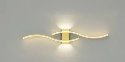 Slim LED Wall Lamp with Soft Warm Lighting