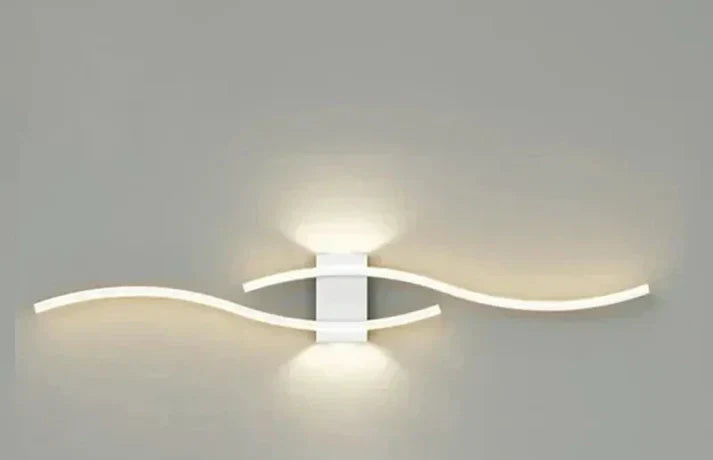 Slim LED Wall Lamp with Soft Warm Lighting