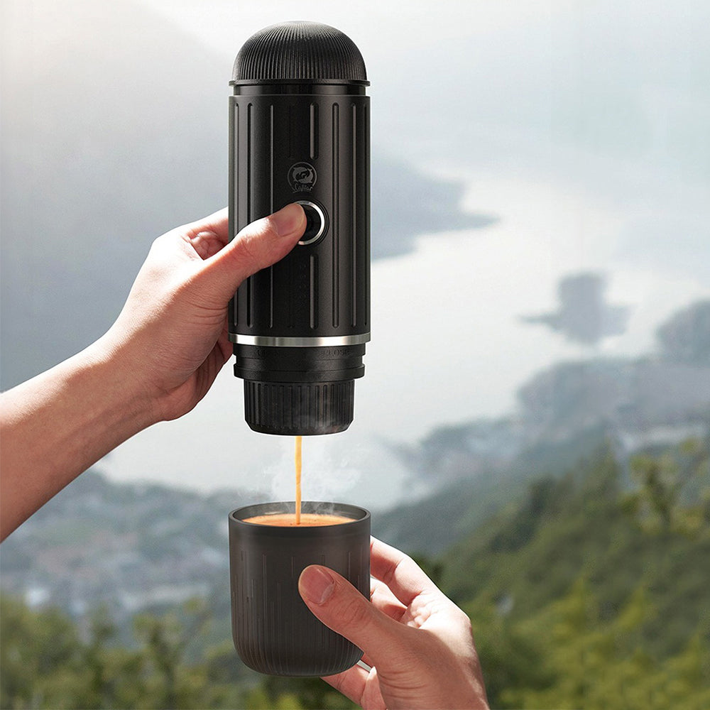Compact Travel Espresso Maker with USB Charging