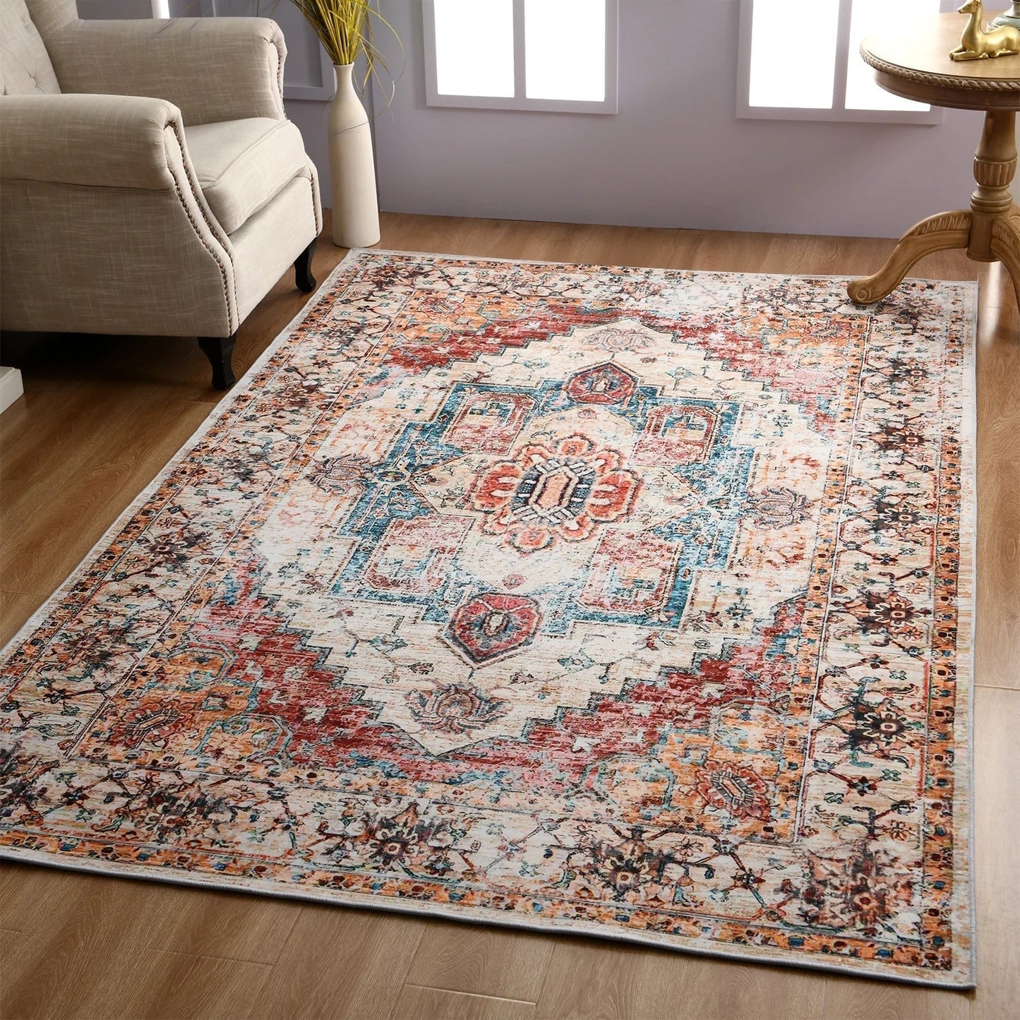 Classic Traditional Persian Style Area Rug