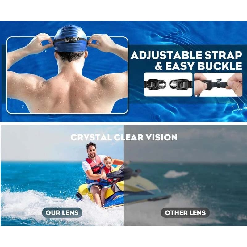 Clear Underwater Swimming Goggles