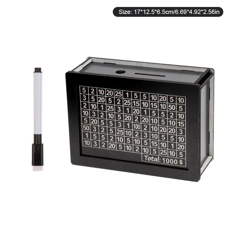 Classic Money Box with Digital Counter