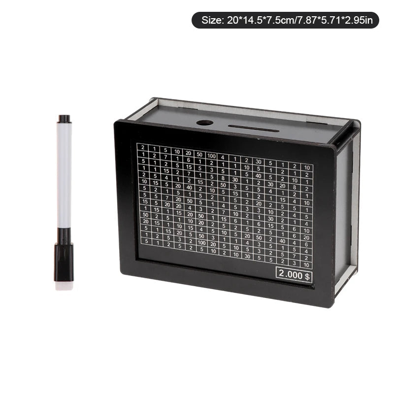 Classic Money Box with Digital Counter