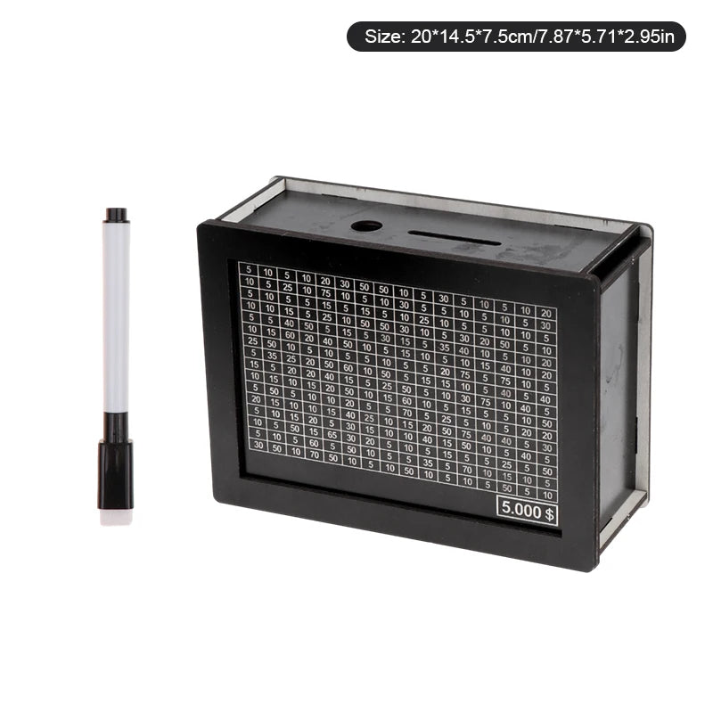 Classic Money Box with Digital Counter