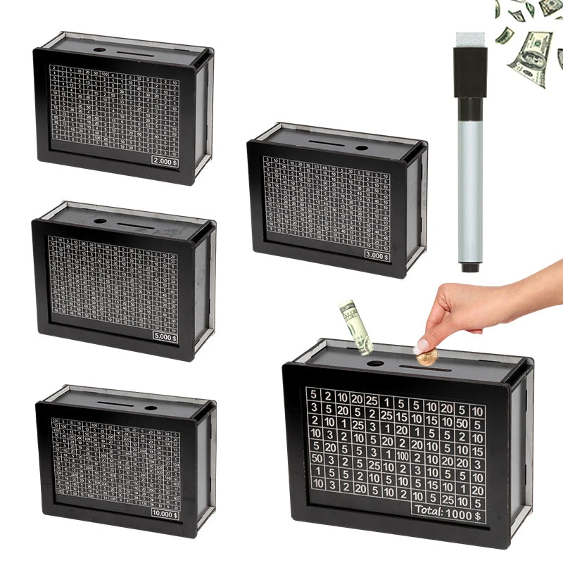 Classic Money Box with Coin Counter