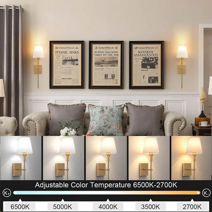 Befez | Battery Powered Cordless Wall Lamp Set