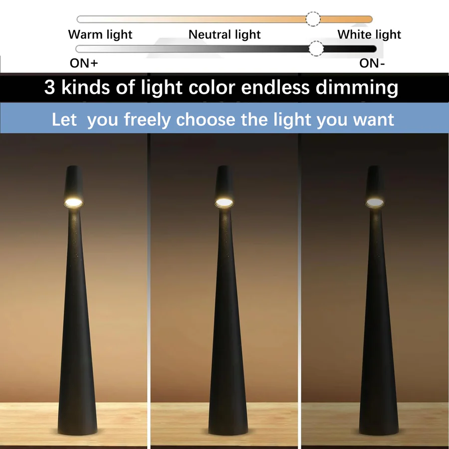 Befez | Adjustable LED Desk Lamp with 3 Color Modes