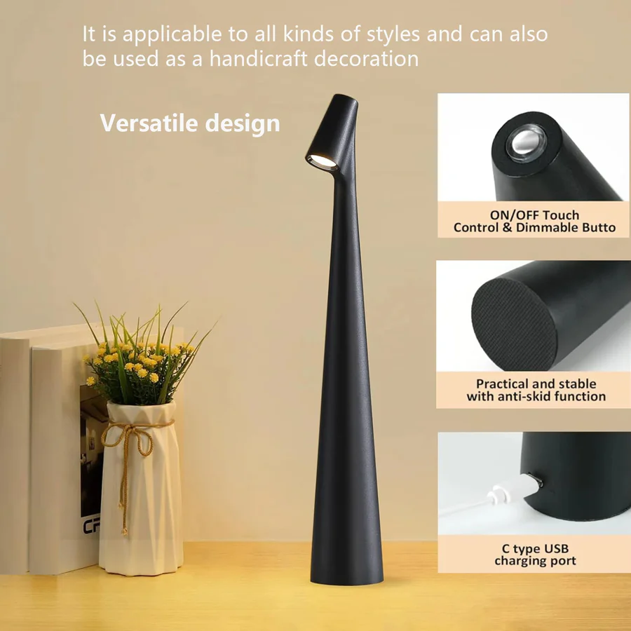 Befez | Adjustable LED Desk Lamp with 3 Color Modes