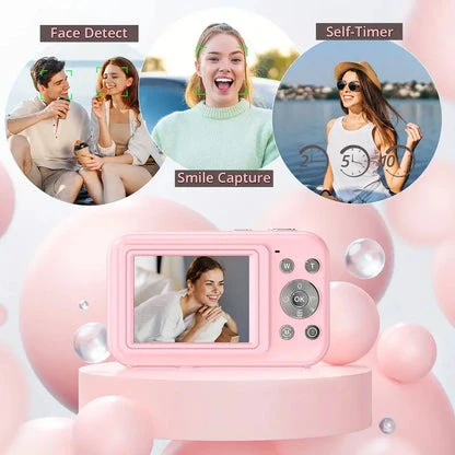 Slim Vintage Style Digital Camera