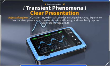 Compact Handheld Oscilloscope for Electronics
