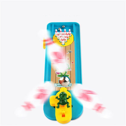 Compact Mini Bowling Game Set for Kids