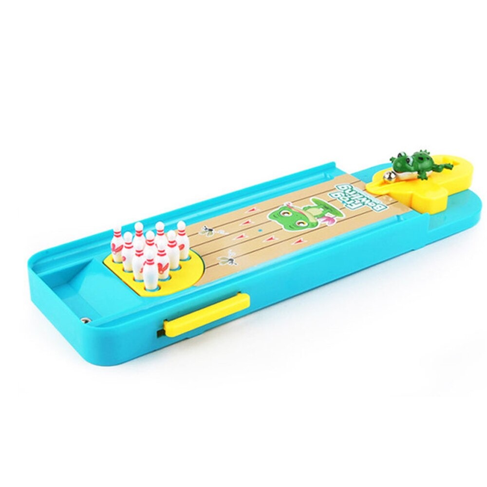 Compact Mini Bowling Game Set for Kids