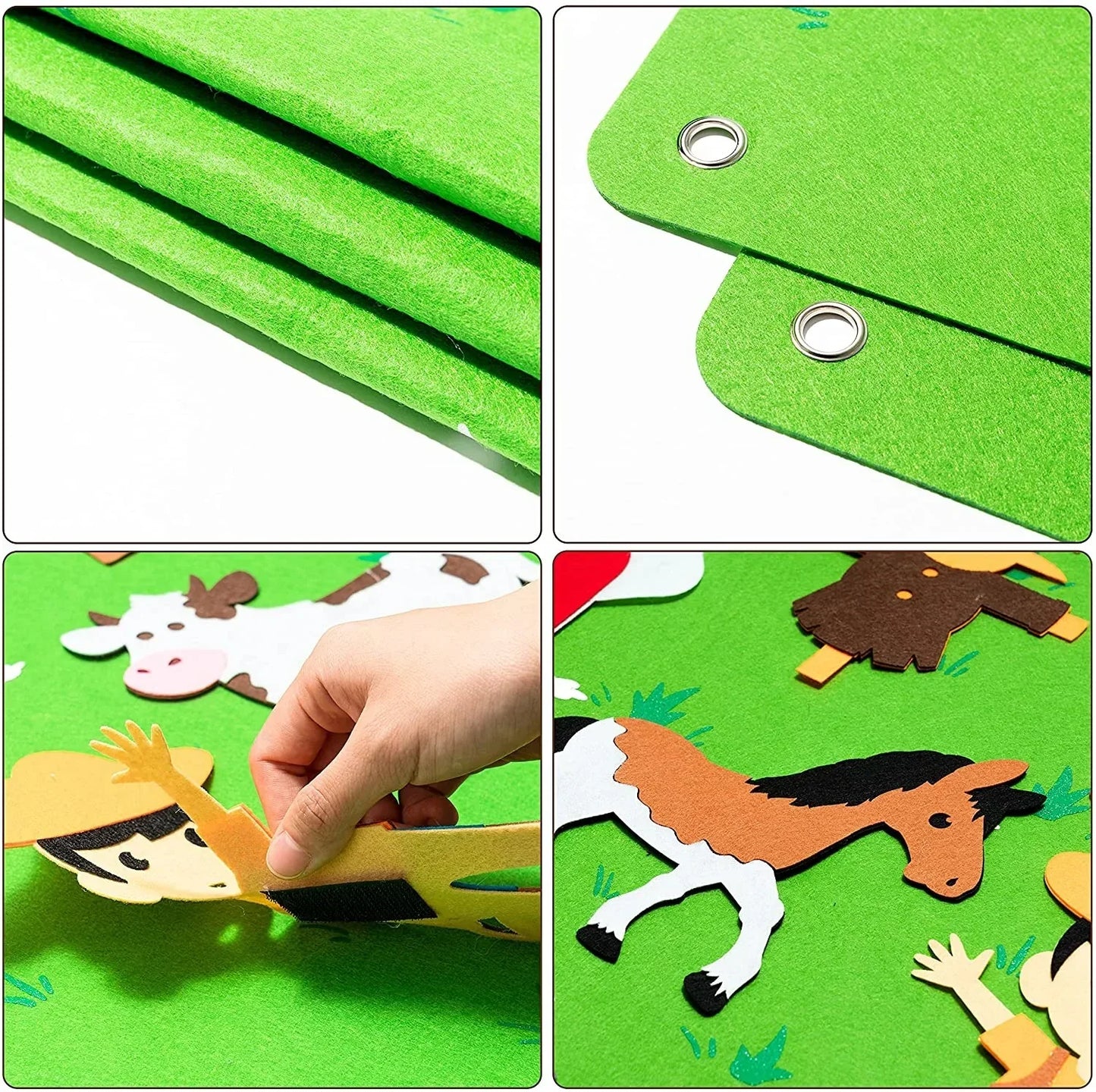 Colorful Animal Learning Board for Kids